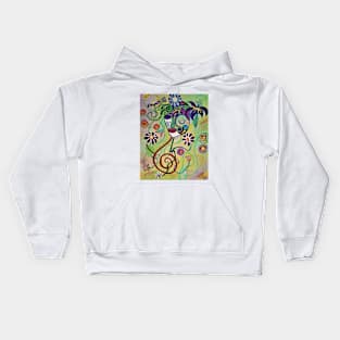 Lady of Flowers Kids Hoodie